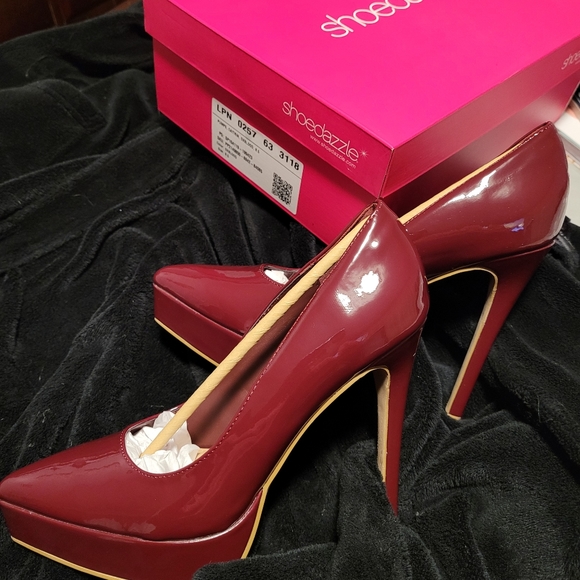 Oxblood 8.5 pumps - Picture 2 of 5